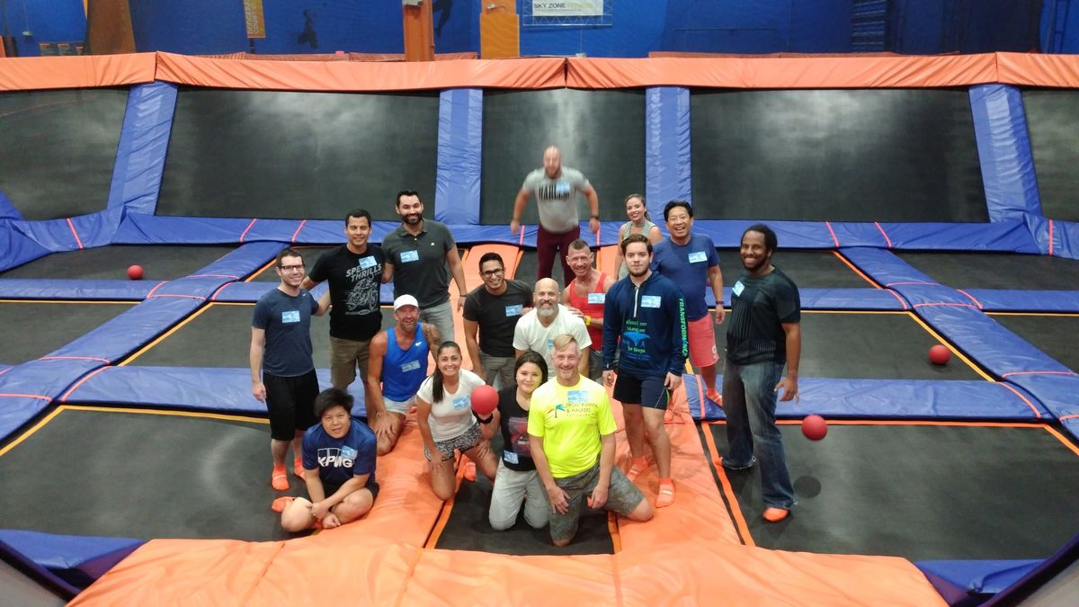 Trampoline Park Social at Sky Zone