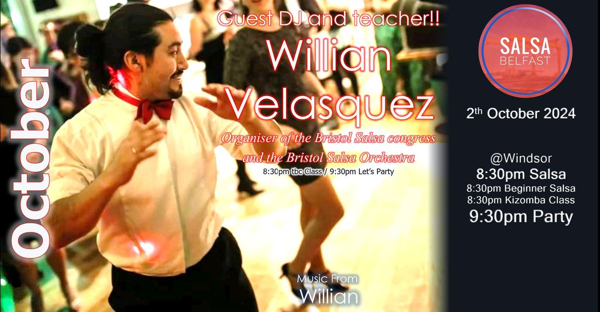 Windsor Salsa Party (Oct 2024) ft Wilian Velasquez