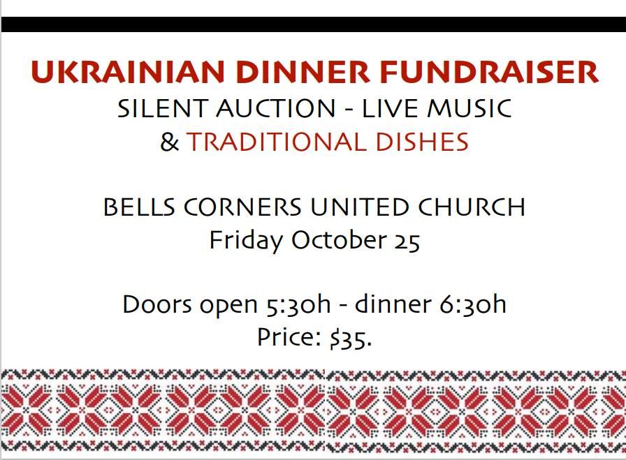 Traditional Ukrainian Dinner - Entertainment & Silent Auction