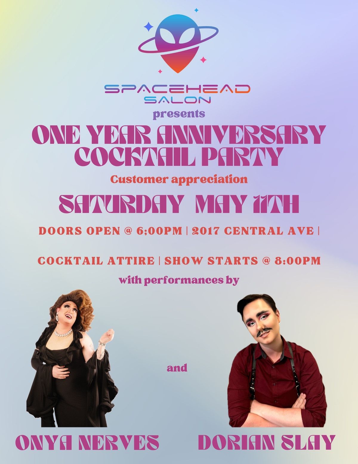 One Year Anniversary Cocktail Party 