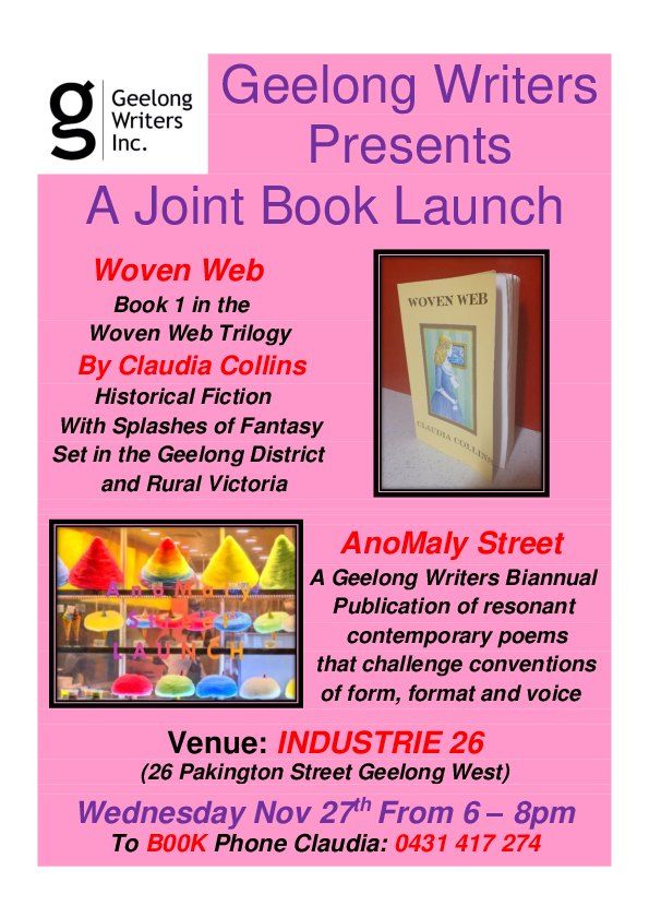 Geelong Writers Presents A Joint Book Launch