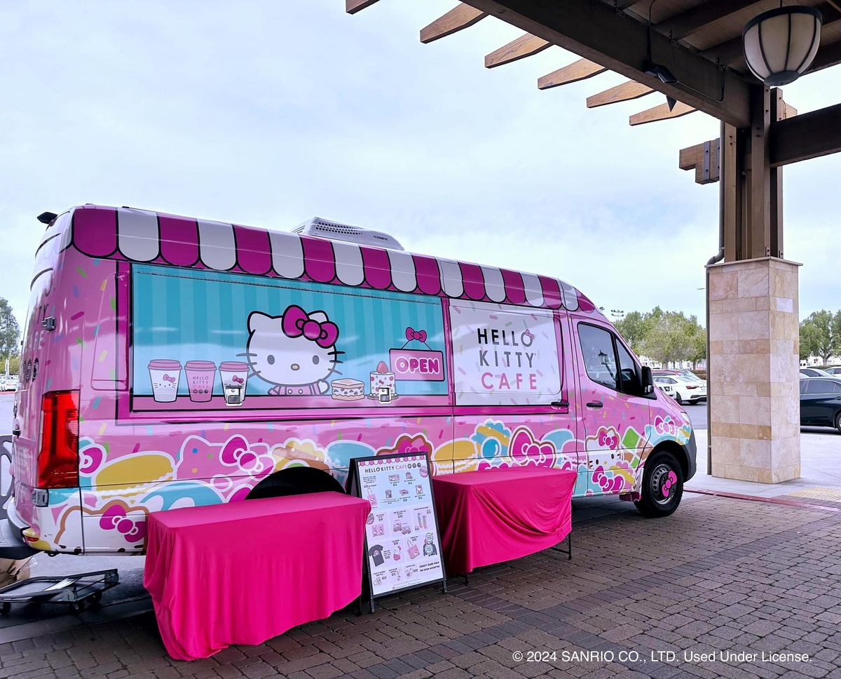 Hello Kitty Cafe Truck Cali - Chula Vista Appearance