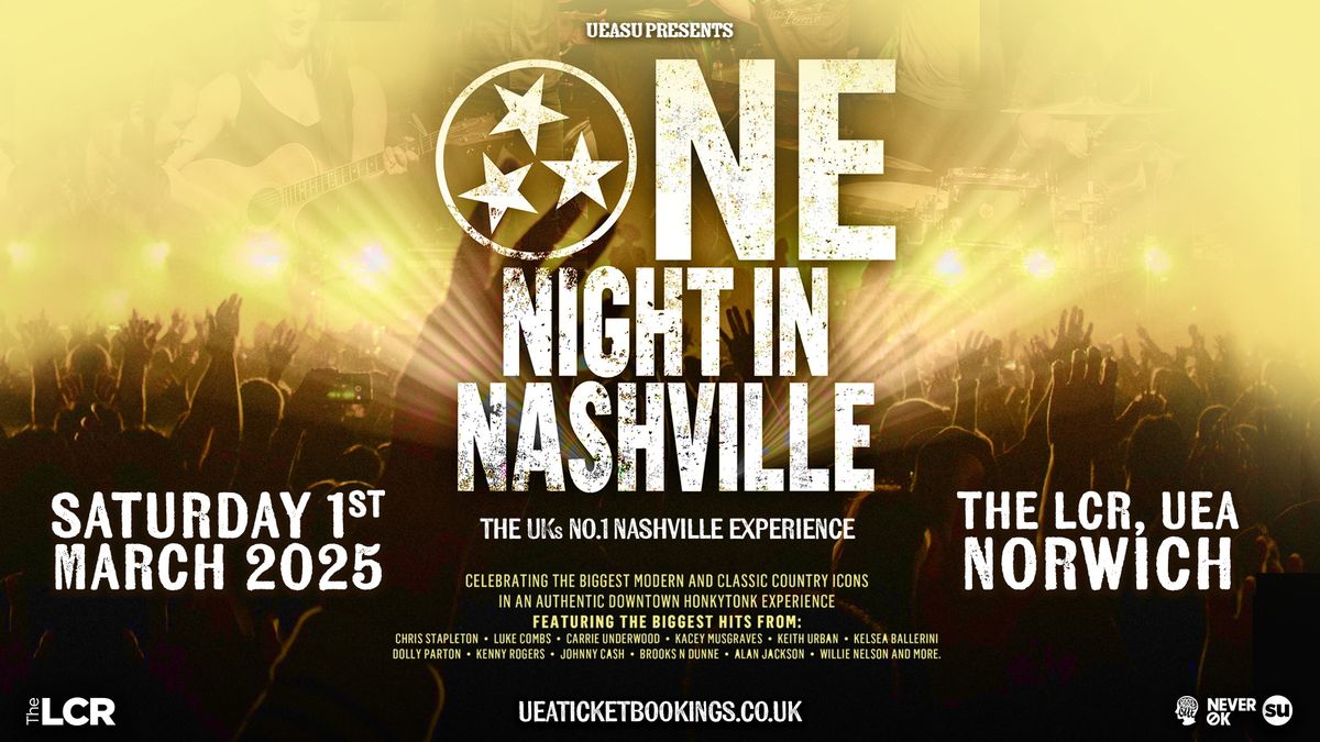 One Night In Nashville live at The Nick Rayns LCR