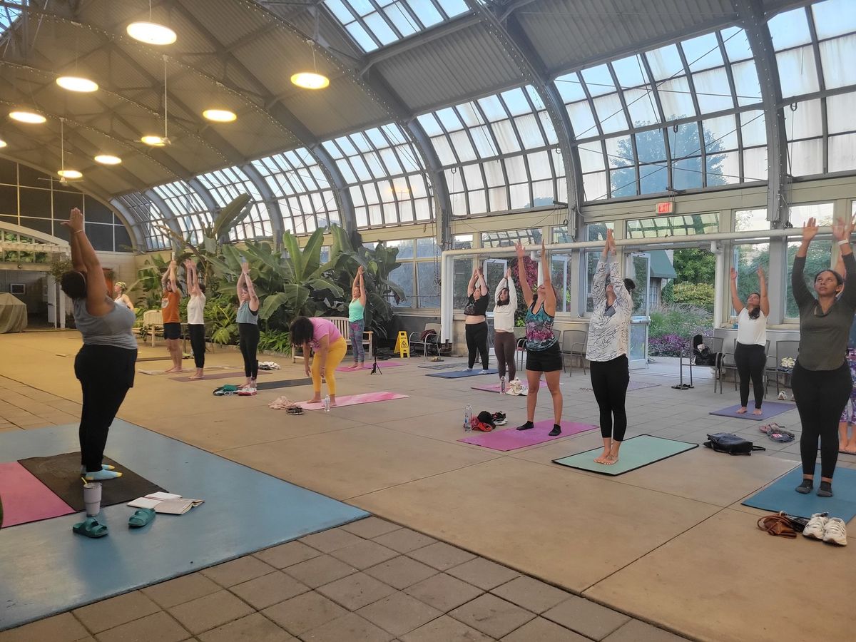 In Person Yoga at Garfield Park Conservatory 