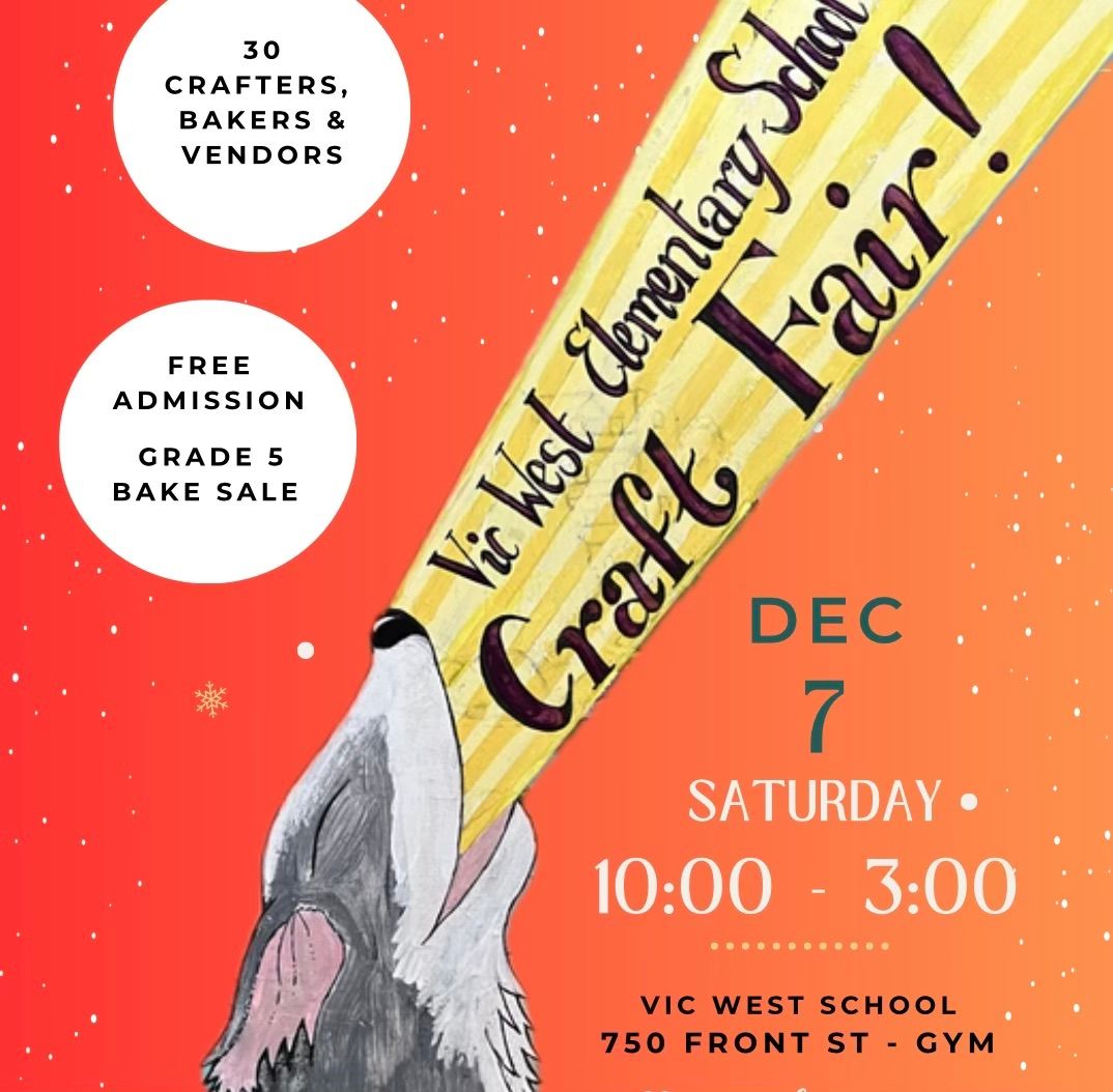 Vic West Elementary Craft Fair