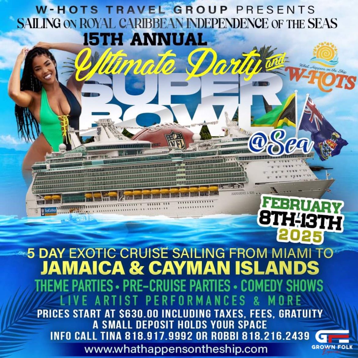 W-Hots Ultimate Party & 15th Annual Super Bowl Cruise 