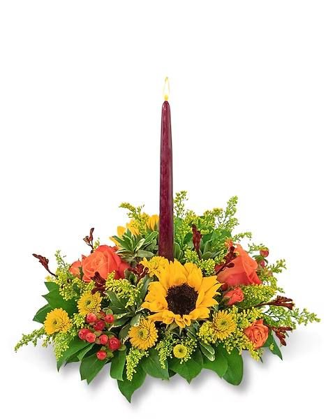 Thanksgiving Floral Centerpiece 