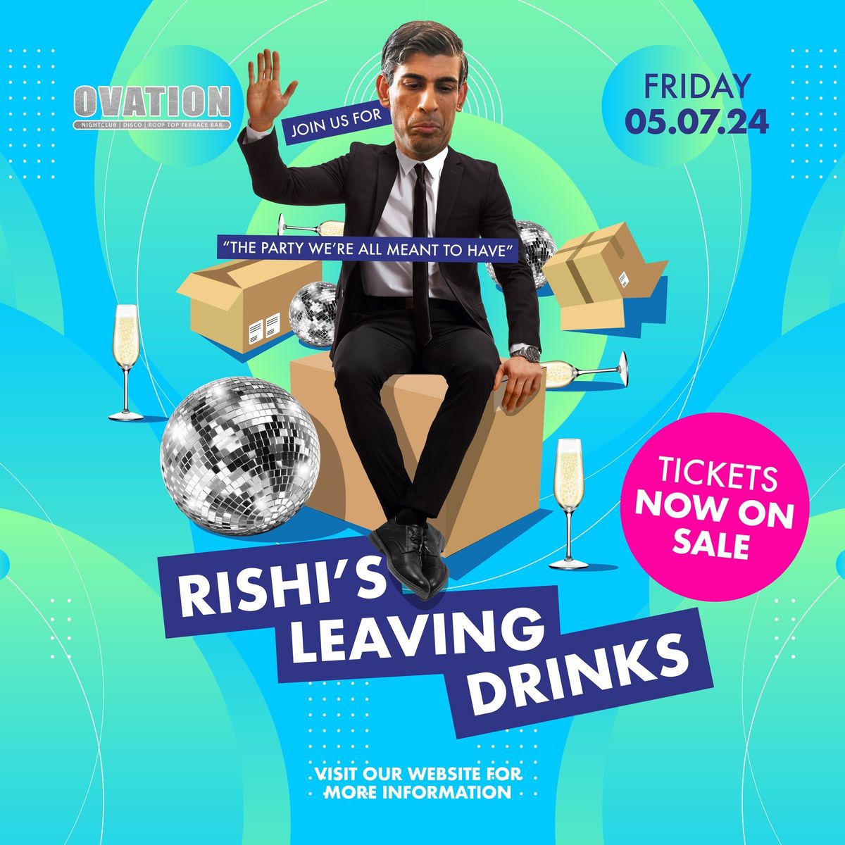 RISHI\u2019S LEAVING DRINKS