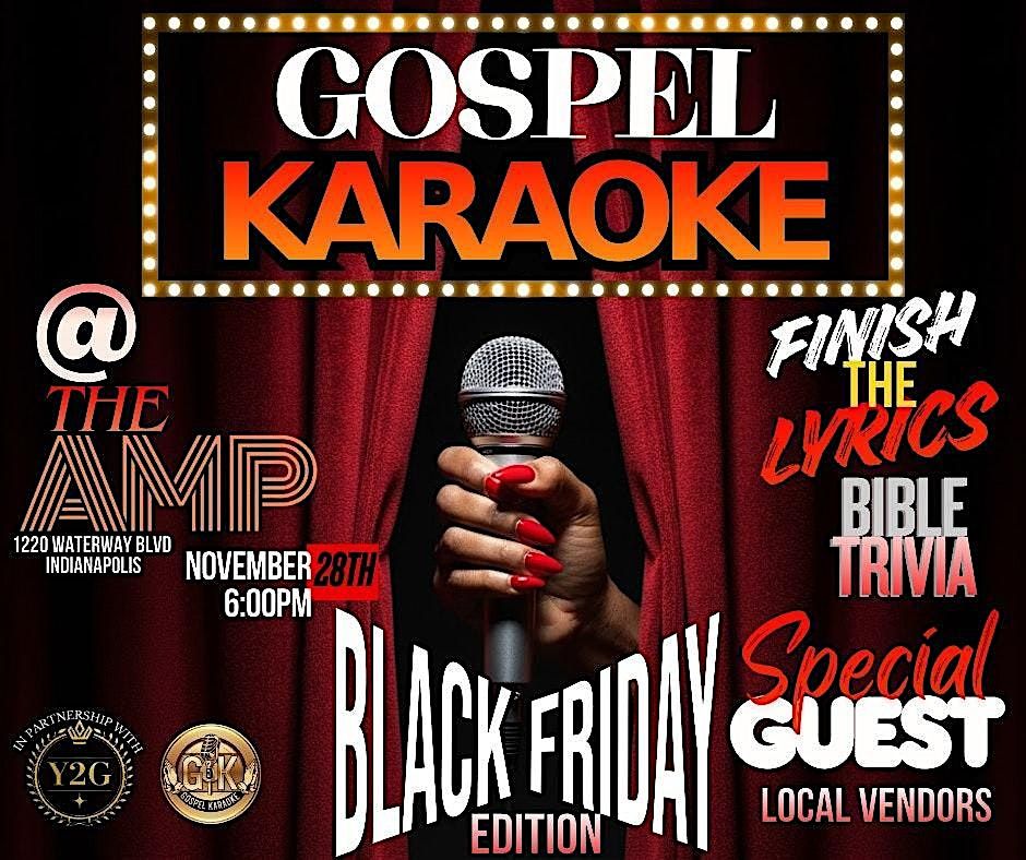 Gospel Karaoke LIVE @ The AMP