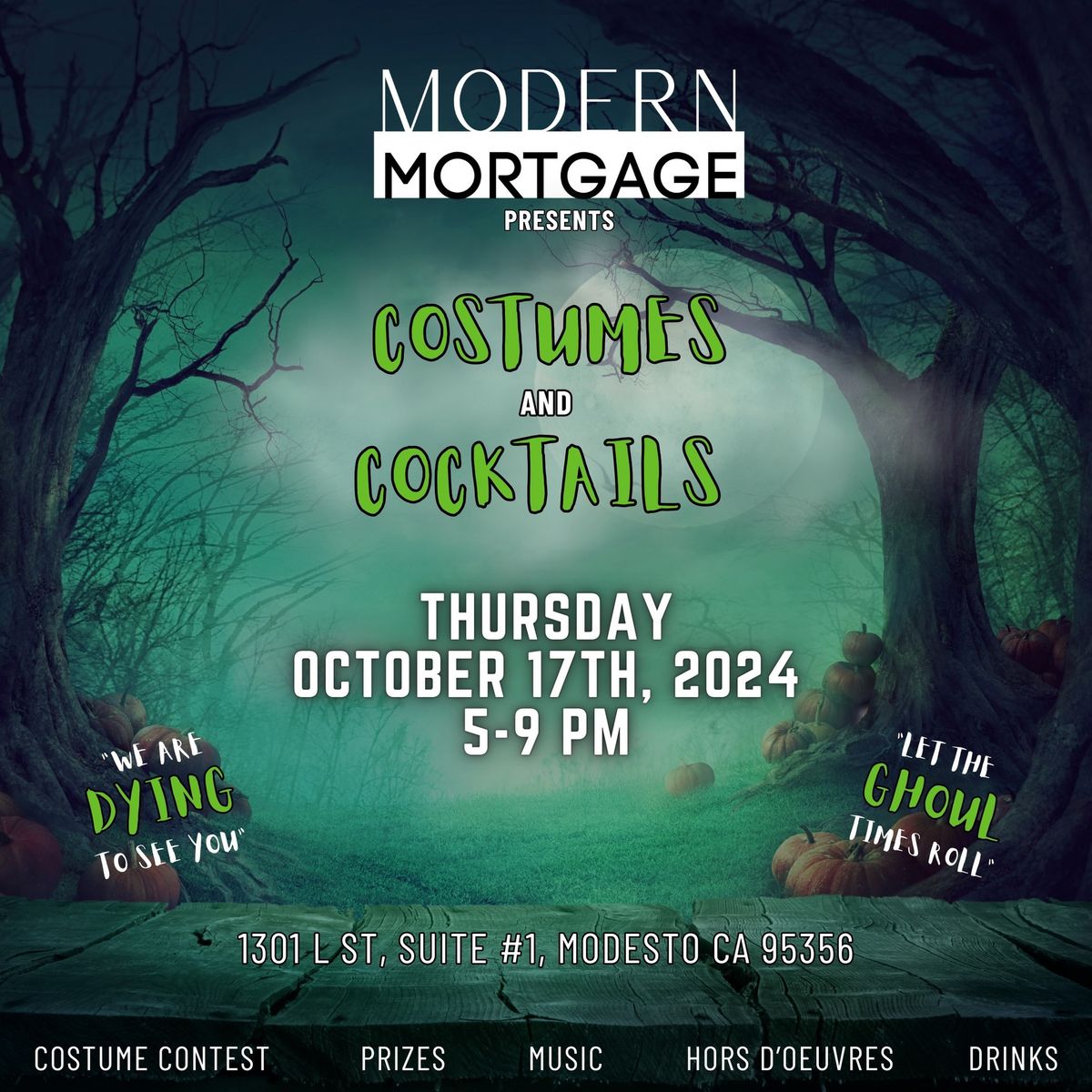 Modern Mortgage - Costumes and Cocktails