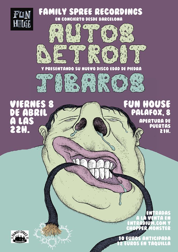 J\u00edbaros y Autos Detroit en Fun House Madrid