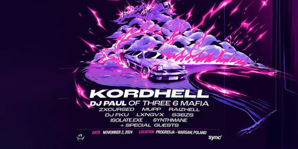 BLACK 17 PRESENTS: KORDHELL & DJ PAUL W\/ ZXCURSED AND OTHERS