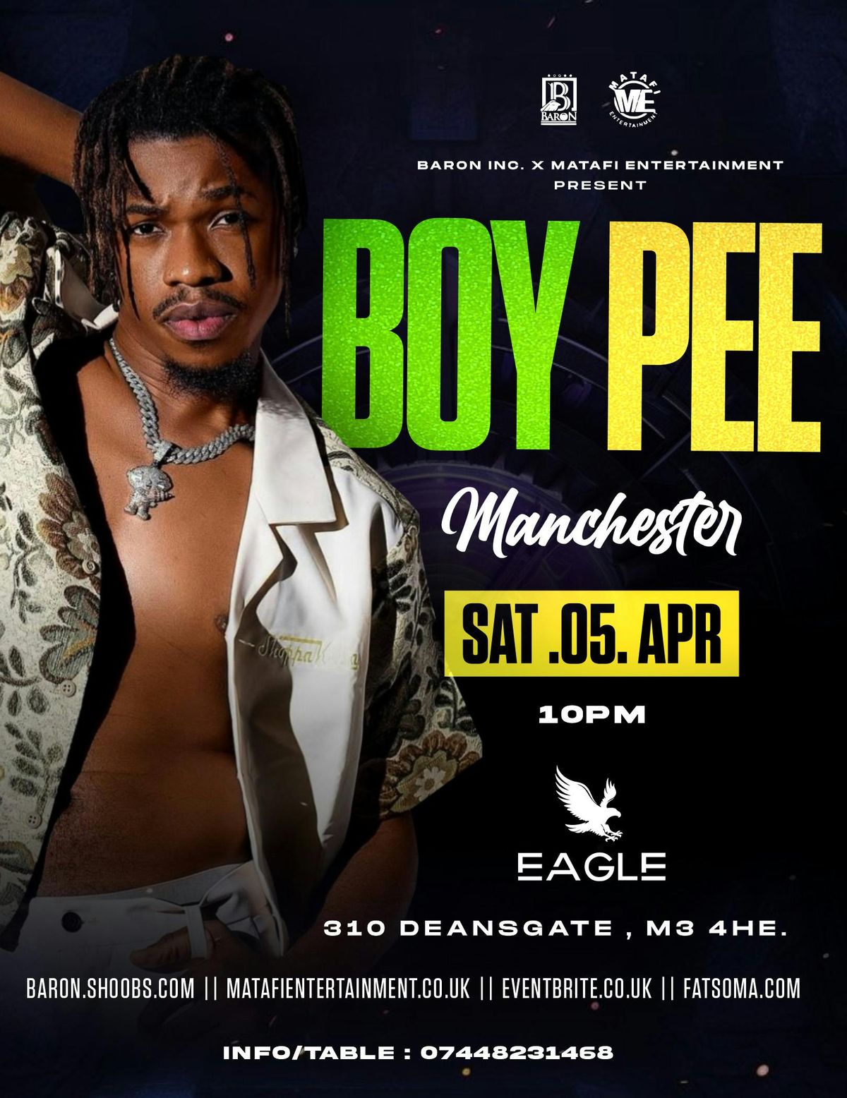 BOY PEE LIVE IN MANCHESTER - Afrobeats \/ Amapiano \/ Hip Hop \/ Dancehall