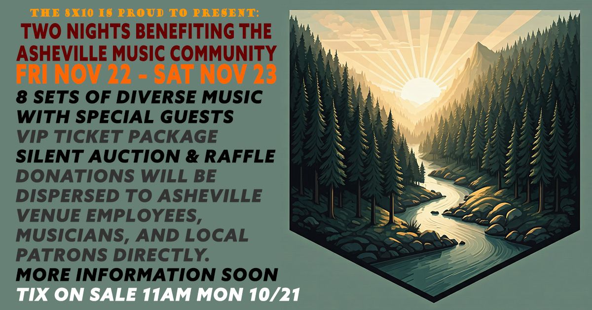 Asheville Music Community Benefit Night 1