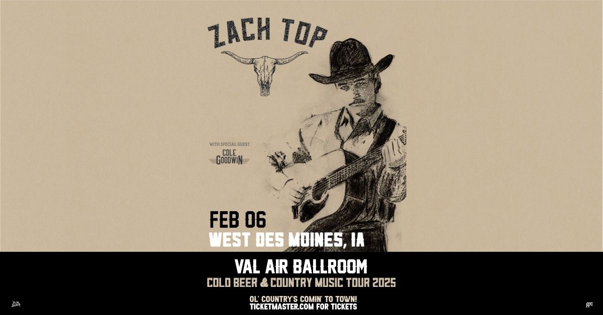 Zach Top with Cole Goodwin at Val Air Ballroom