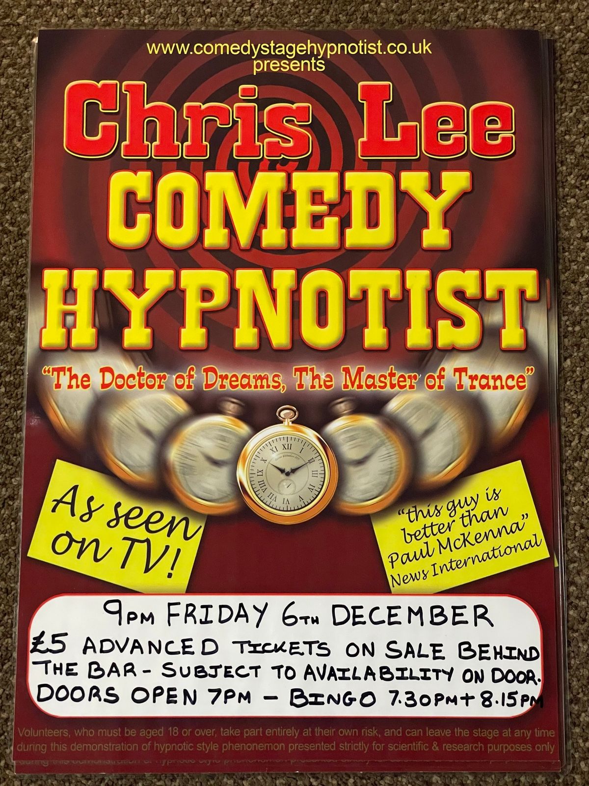 Comedy Hypnotist  