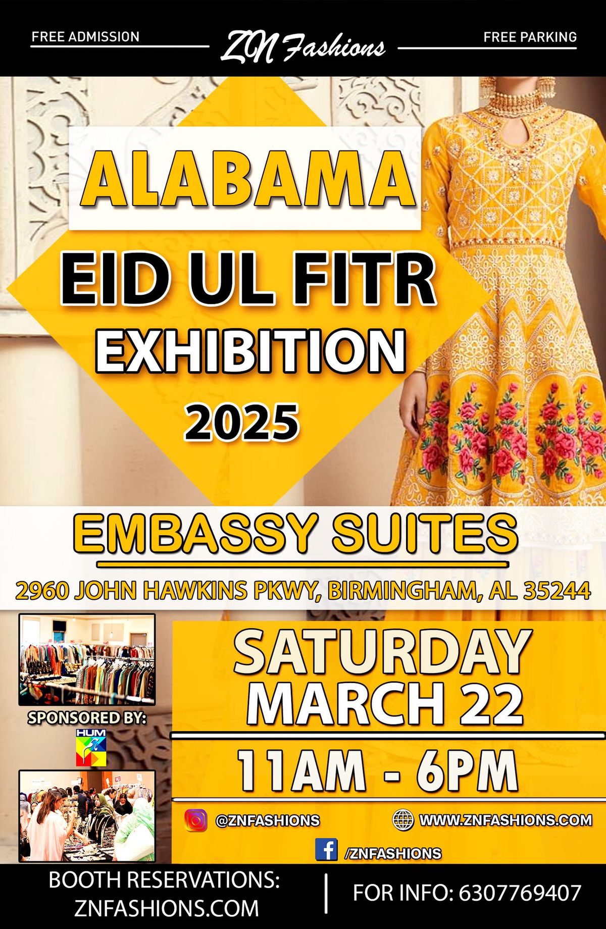 ZN Fashions Alabama Eid Ul Fitr Exhibition