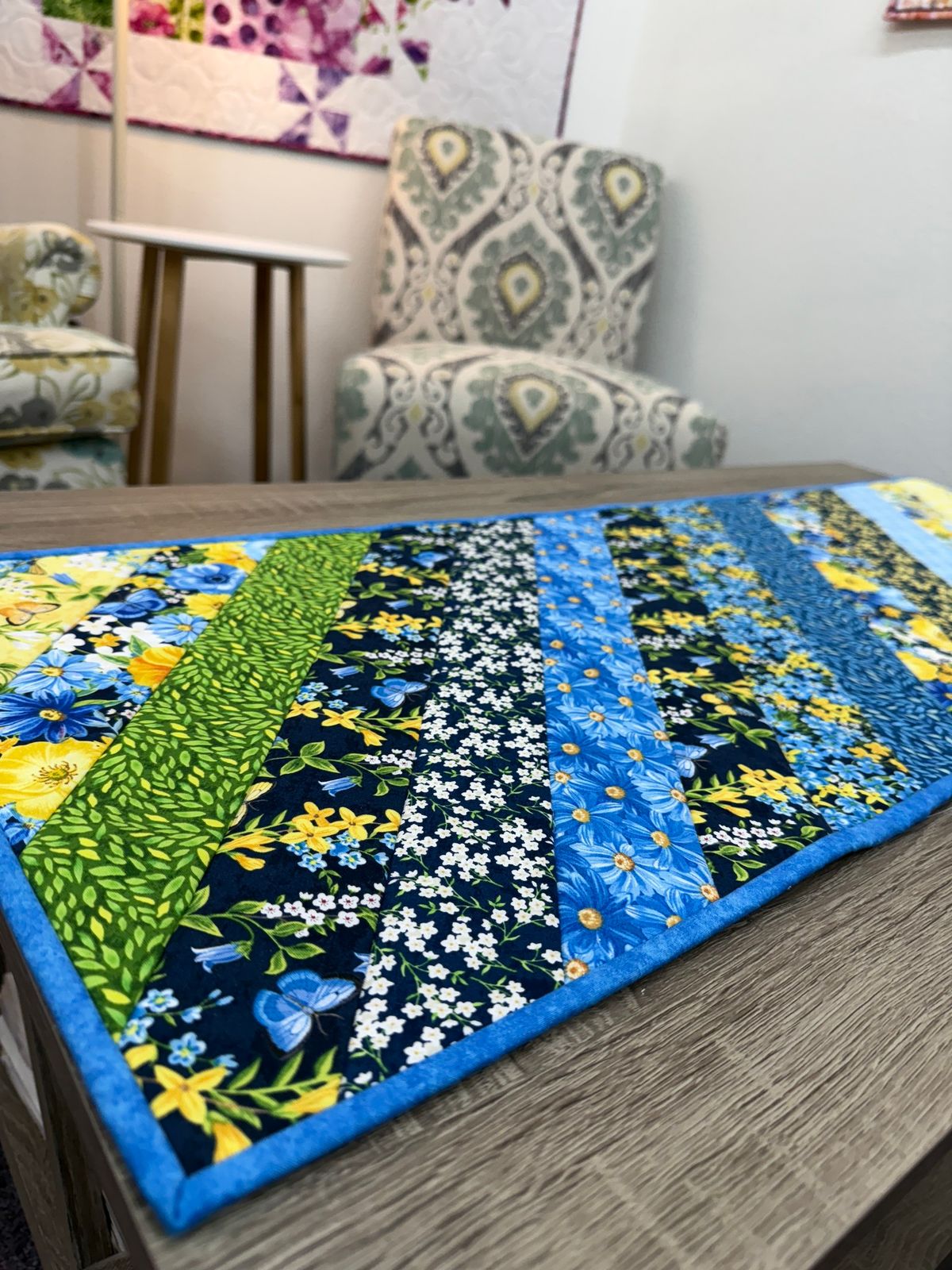 Quilt as You Go - Table Runner