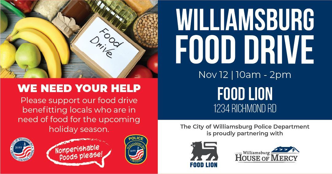 Williamsburg Food Drive