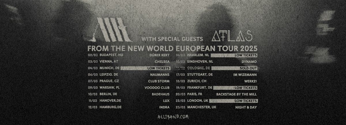 Allt \/\/ From The New World - European Tour \/\/ K\u00f6ln