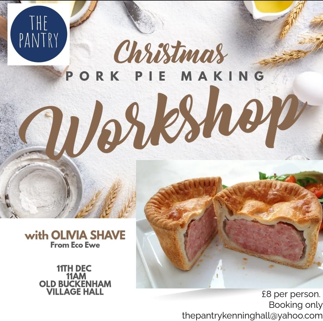 Pork Pie Making Workshop 