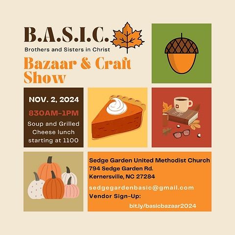 B.A.S.I.C. Bazaar and Craft Show