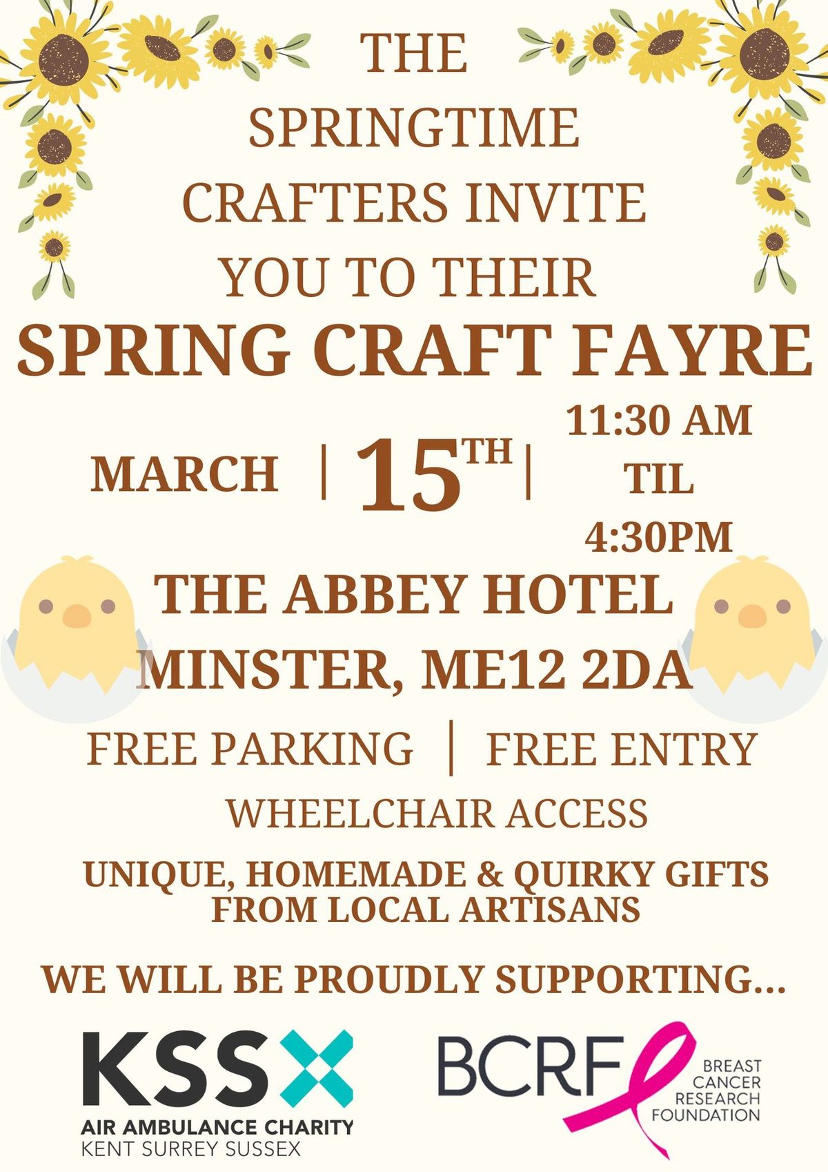 Springtime Crafter's Craft Fayre 