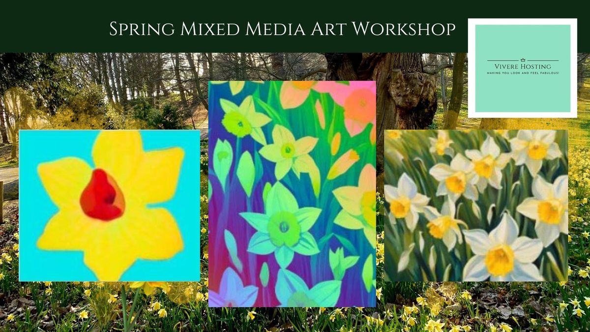 Spring Mixed Media Art Workshop