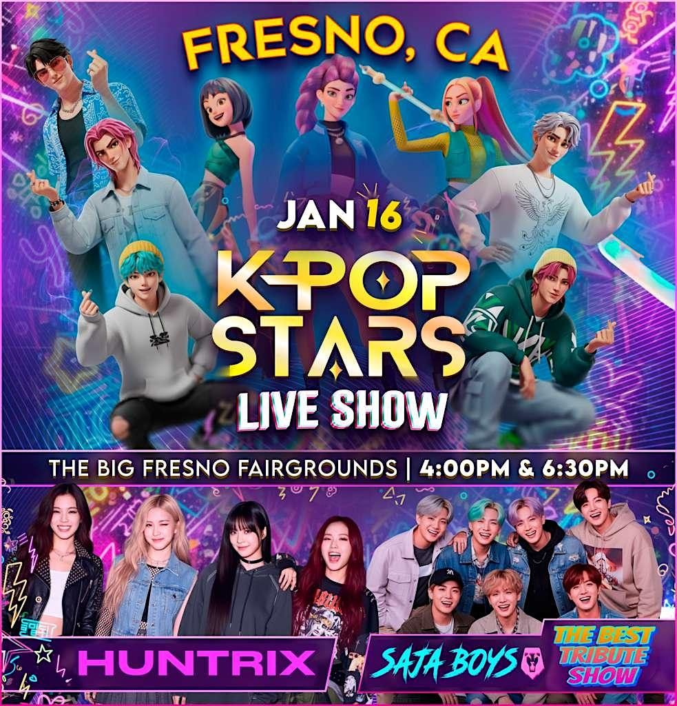 FRESNO, CA - KPOP STARS