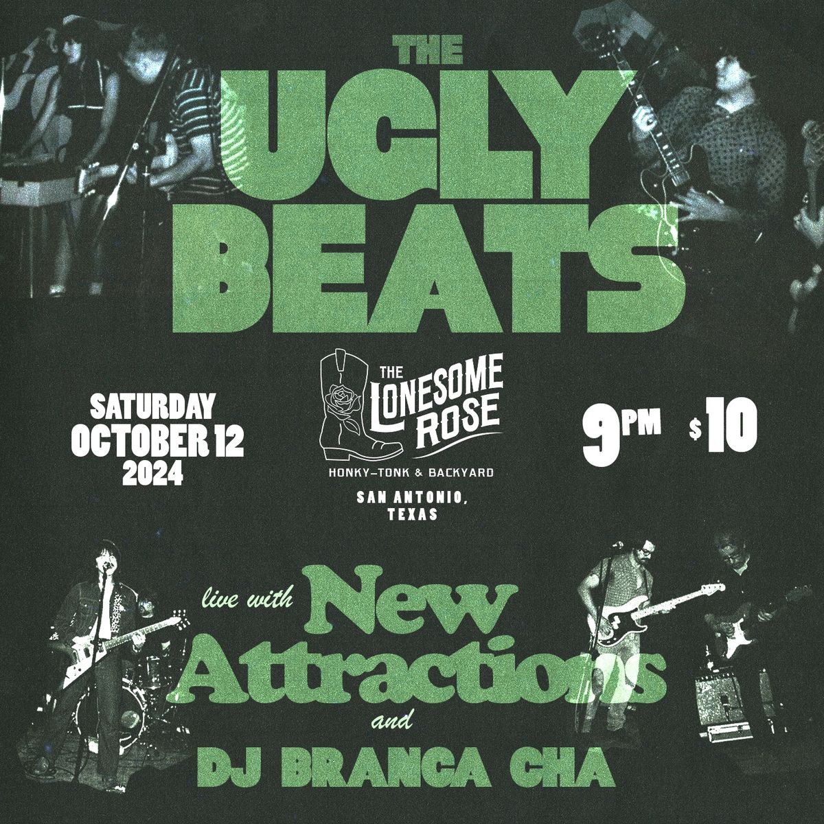 The Ugly Beats + New Attractions