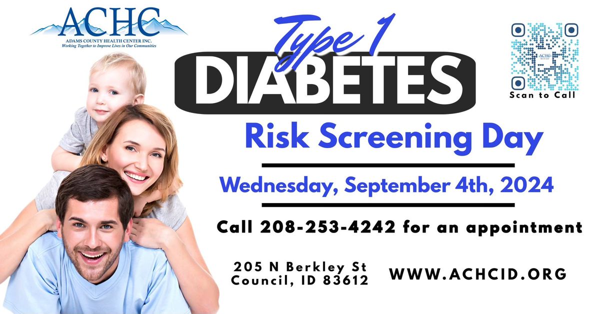 TYPE 1 Diabetes (T1D) Risk Screening Day
