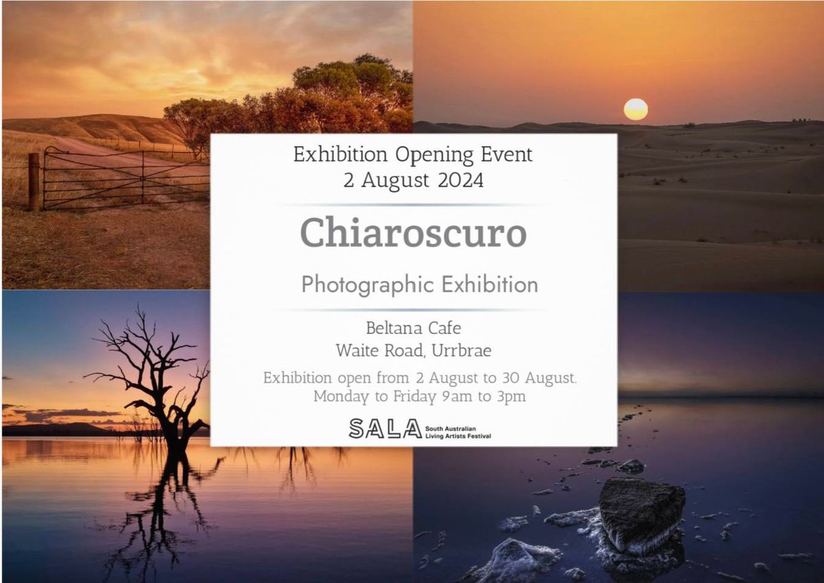 Chiaroscuro Photographic Exhibition opening day