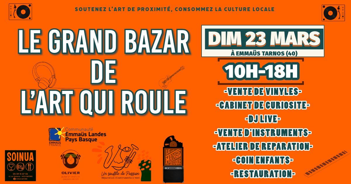 #4 Le Grand Bazar de L'Art Qui Roule ! 