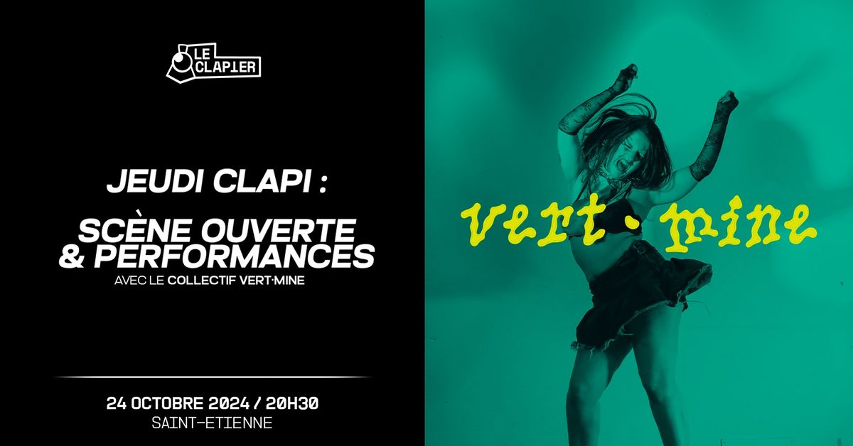 Jeudi Clapi : Drag Show par Vert-mine