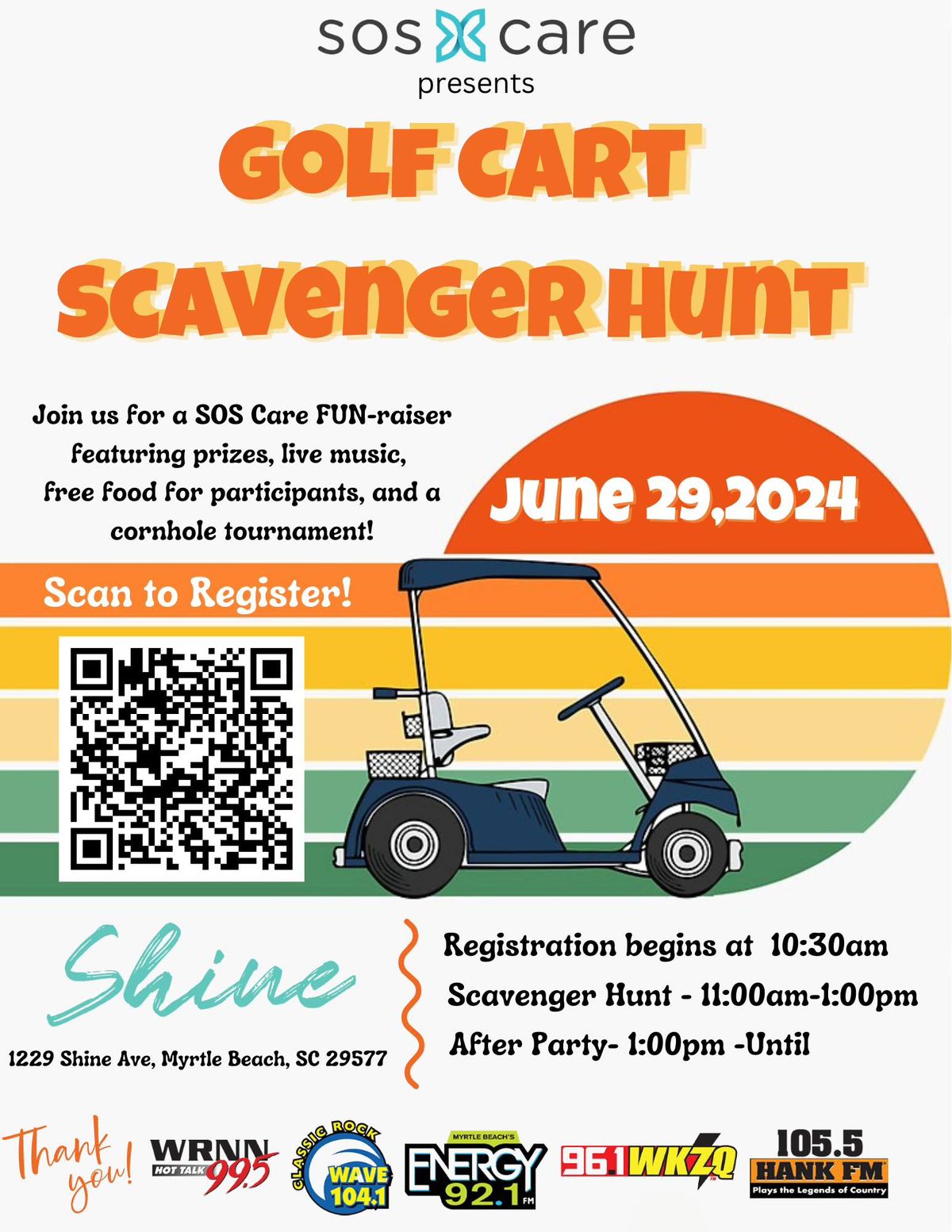 Golf Cart Scavenger Hunt!