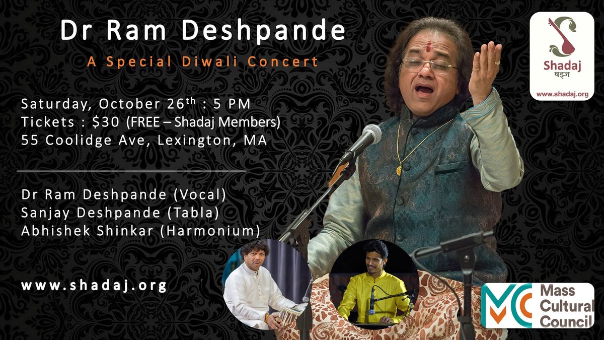 Dr Ram Deshpande (Vocal) : Live In Concert (Shadaj Baithak)