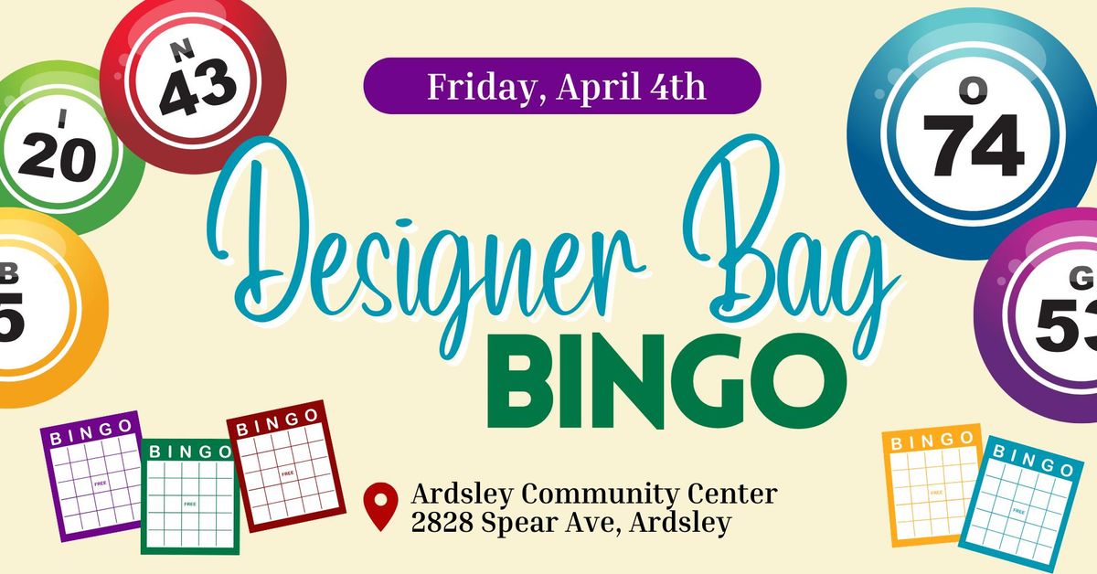 Ardsley's Designer Bag Bingo