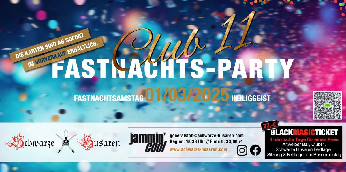 Club 11 Fastnachts-Party