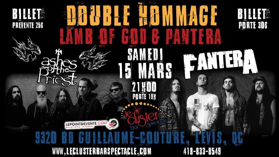 Double Hommage Lamb of God \/ Pantera