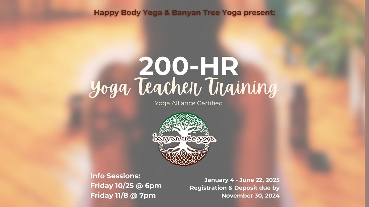 2025 Yoga Teacher Training Info Session