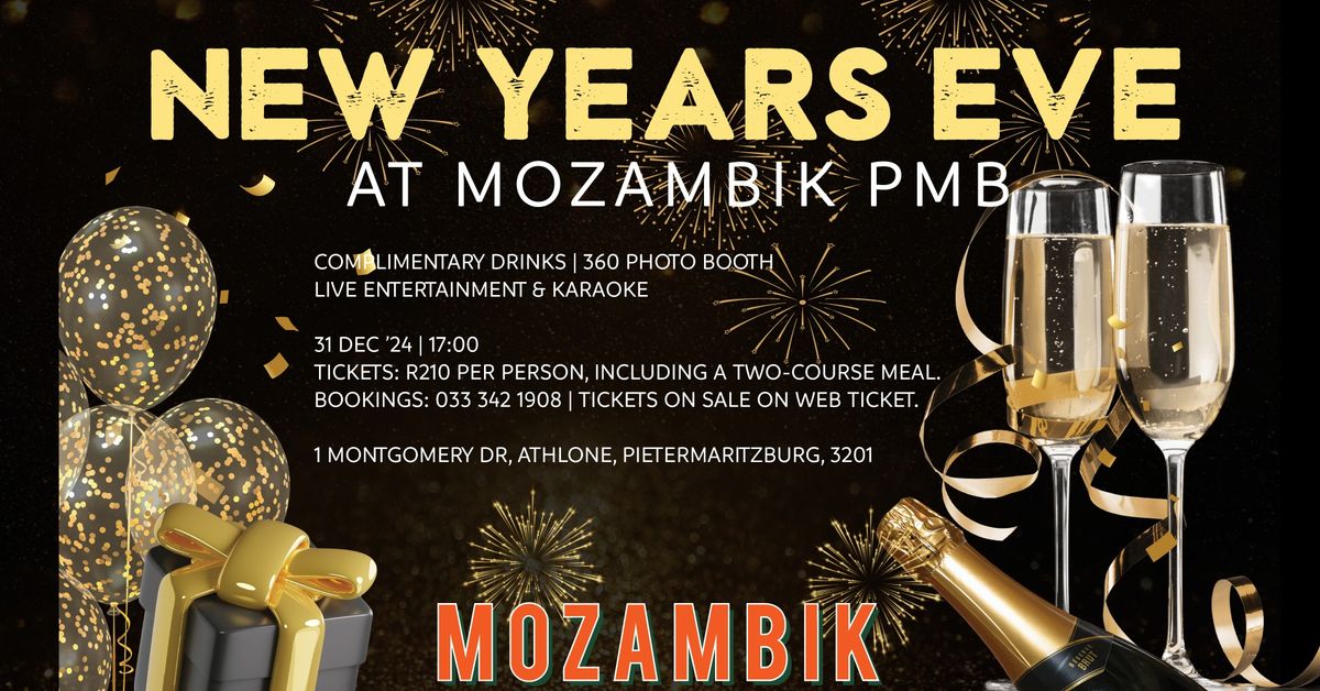 New Year's Eve Party at Mozambik Athlone