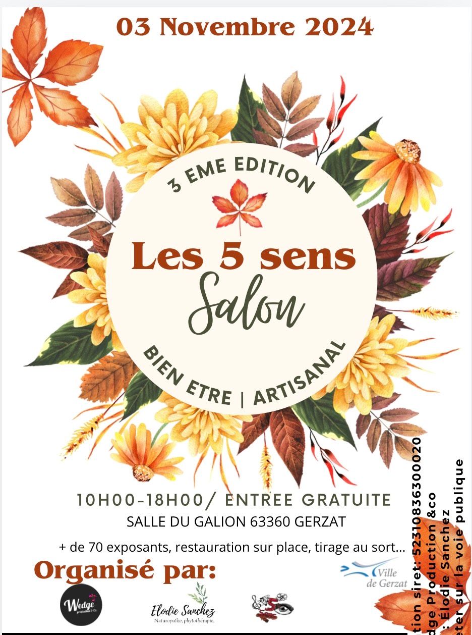 Salon bien \u00eatre et artisanal "Les 5 Sens" Gerzat