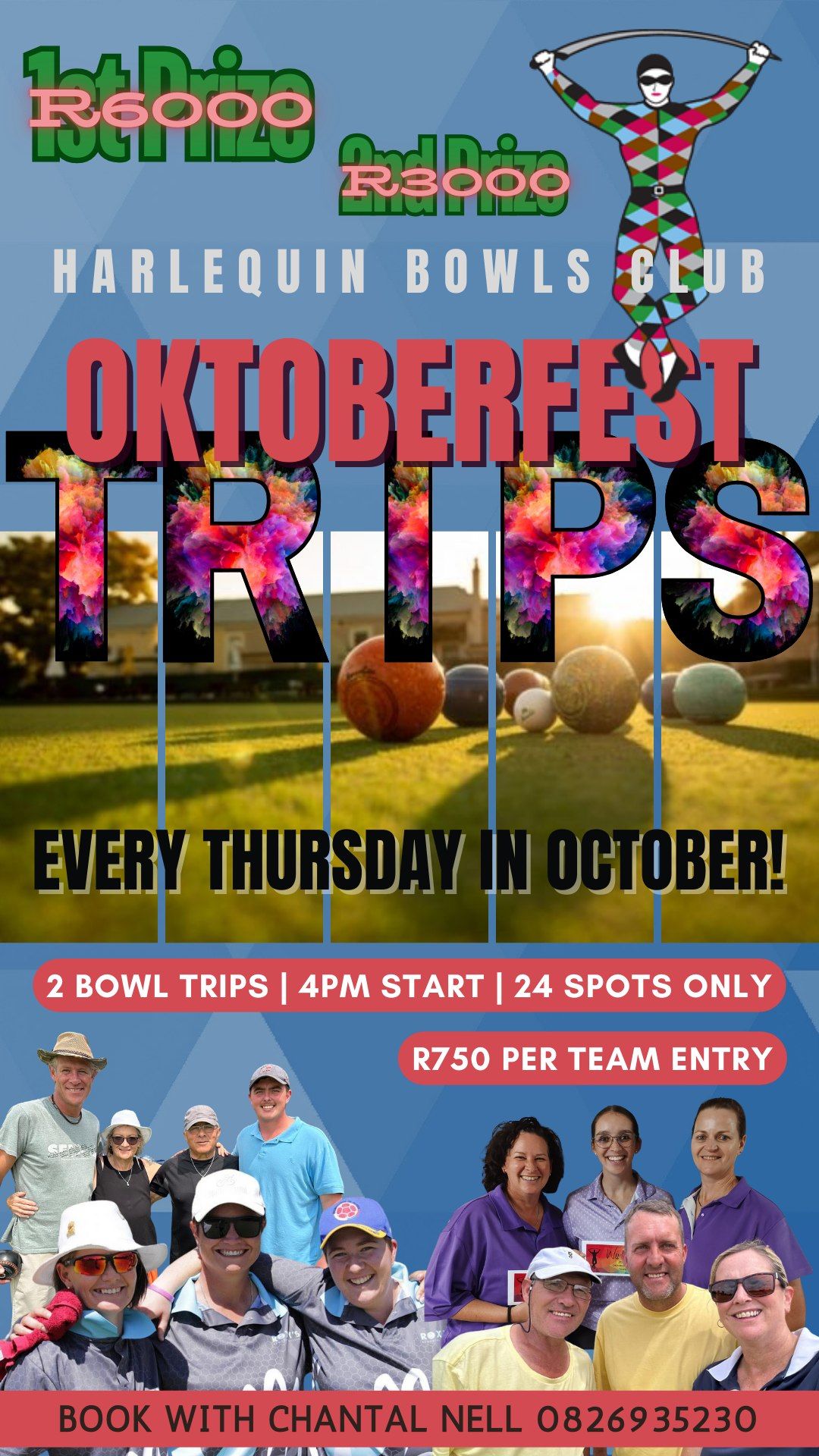 Annual Harlequin Bowls Club OKTOBERFEST TRIPS