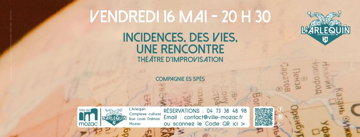 TH\u00c9\u00c2TRE D'IMPROVISATION | Incidences, des vies, une rencontre