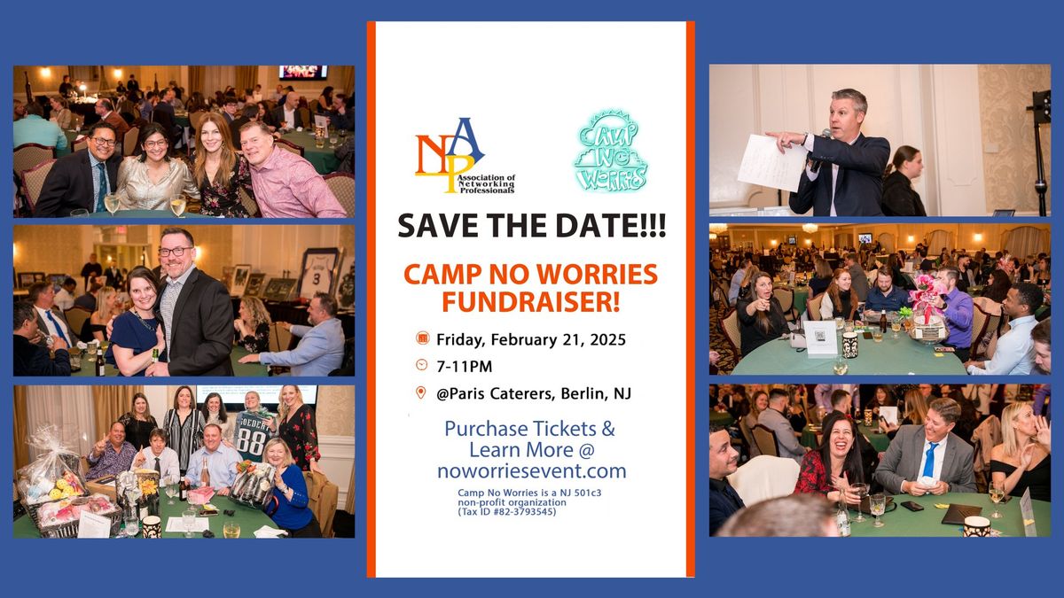 Camp No Worries Annual Fundraiser Event