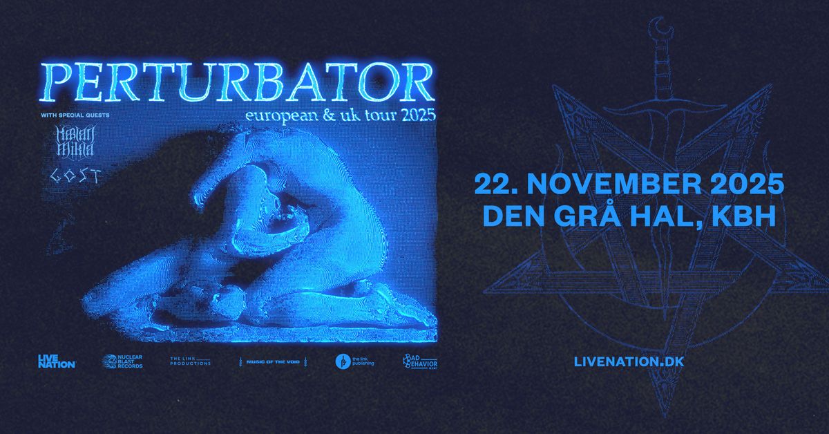 Perturbator \/\/ Den Gr\u00e5 Hal \/\/ 22. november 2025