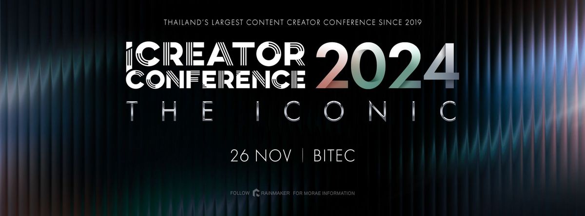  iCreator Conference 2024: THE ICONIC