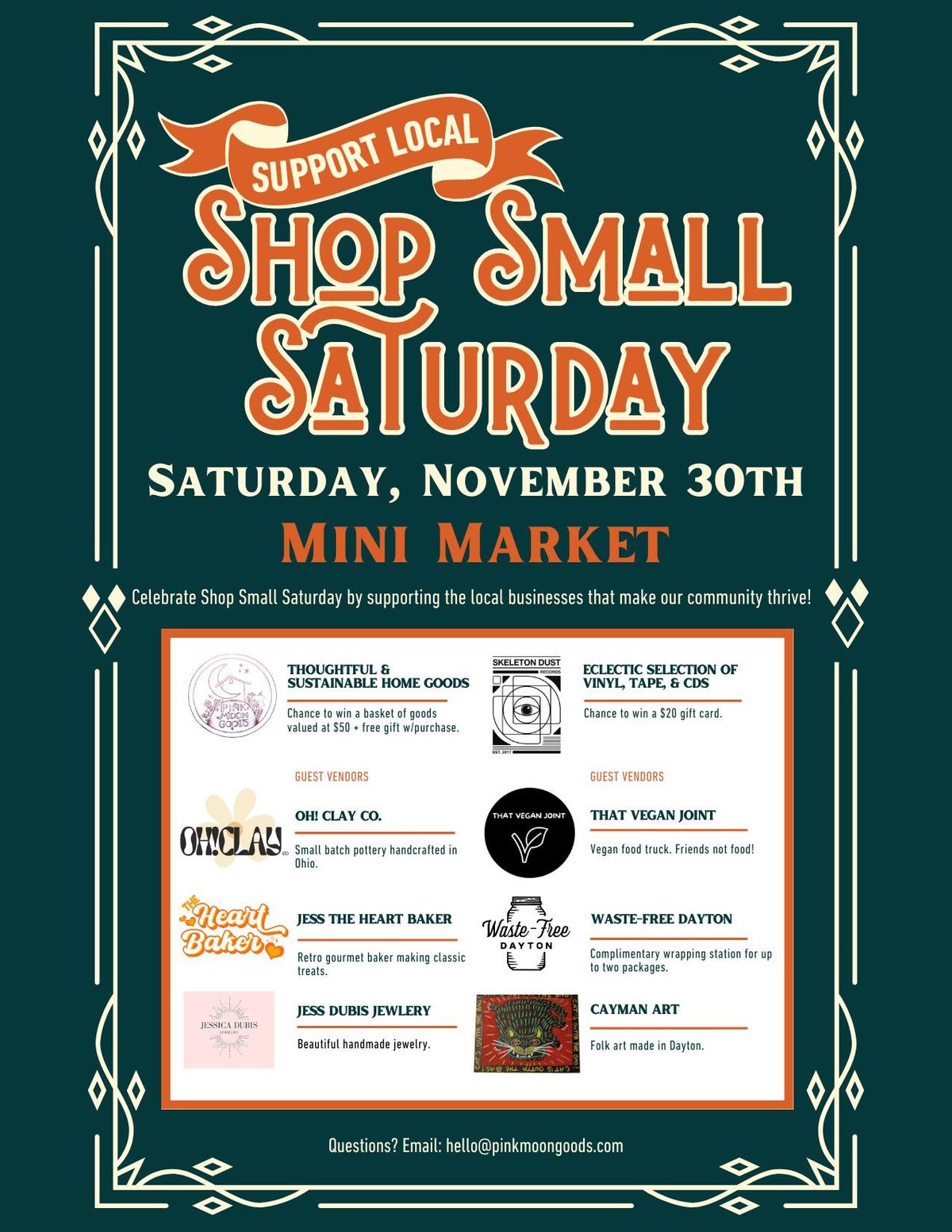 Shop Small Saturday Mini Market 