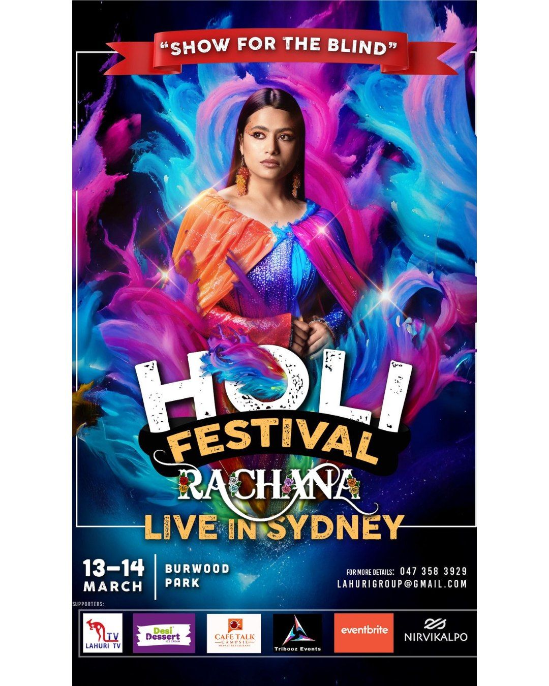 Holi Festival Sydney 2025 - Burwood Park