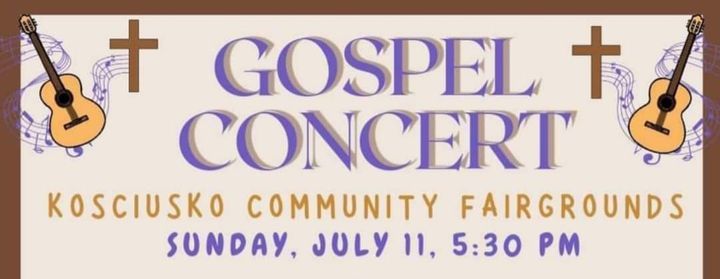 Free Gospel Concert at the Fairgrounds
